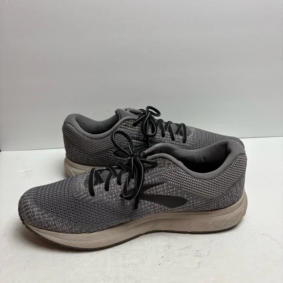 Brooks Men's Gray Running Shoes Revel 3 size 13 - Picture 5 of 14